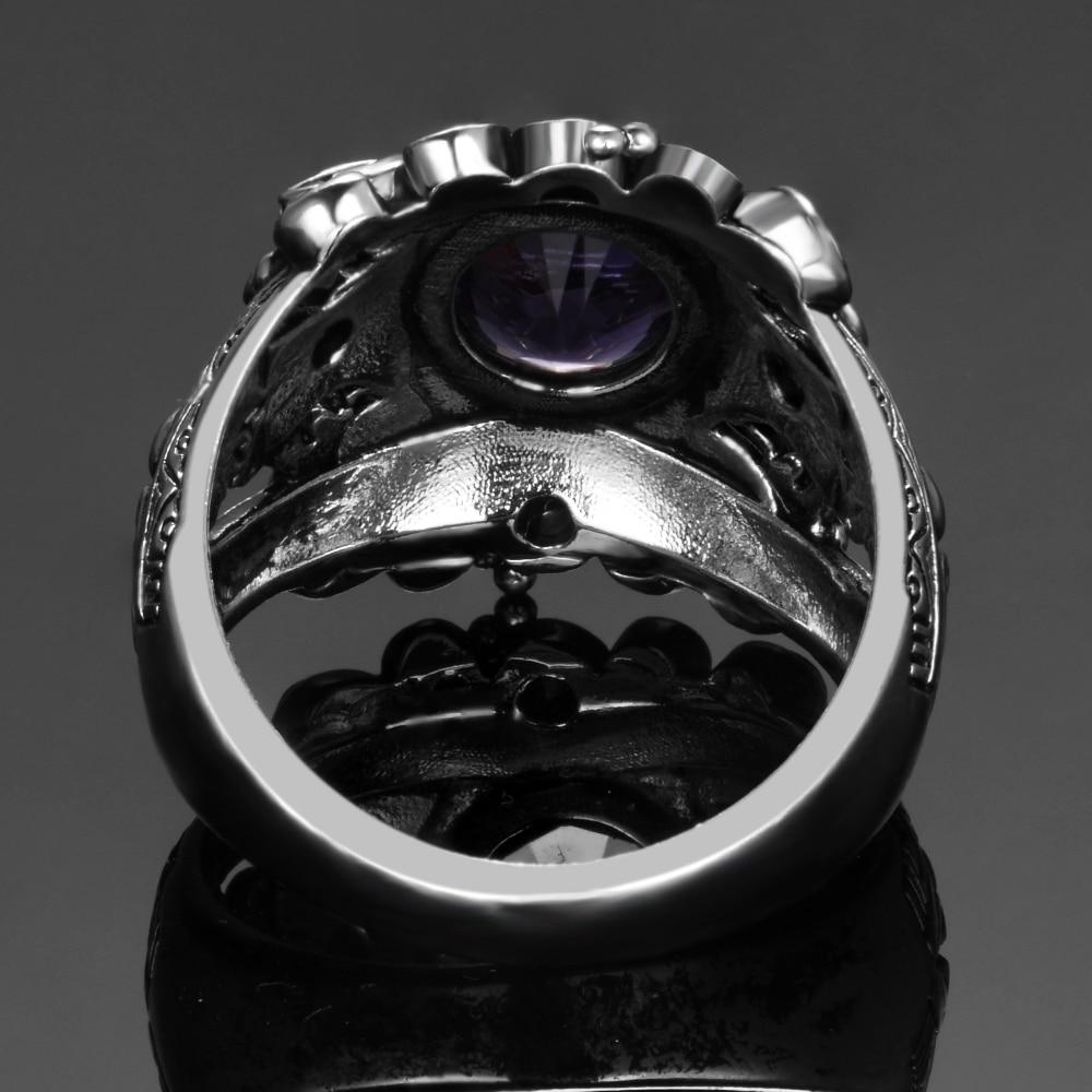 Flower Purple Amethyst Ring - Floral Fawna