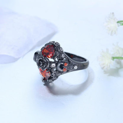 Gothic Beauty Rose Ring - Floral Fawna