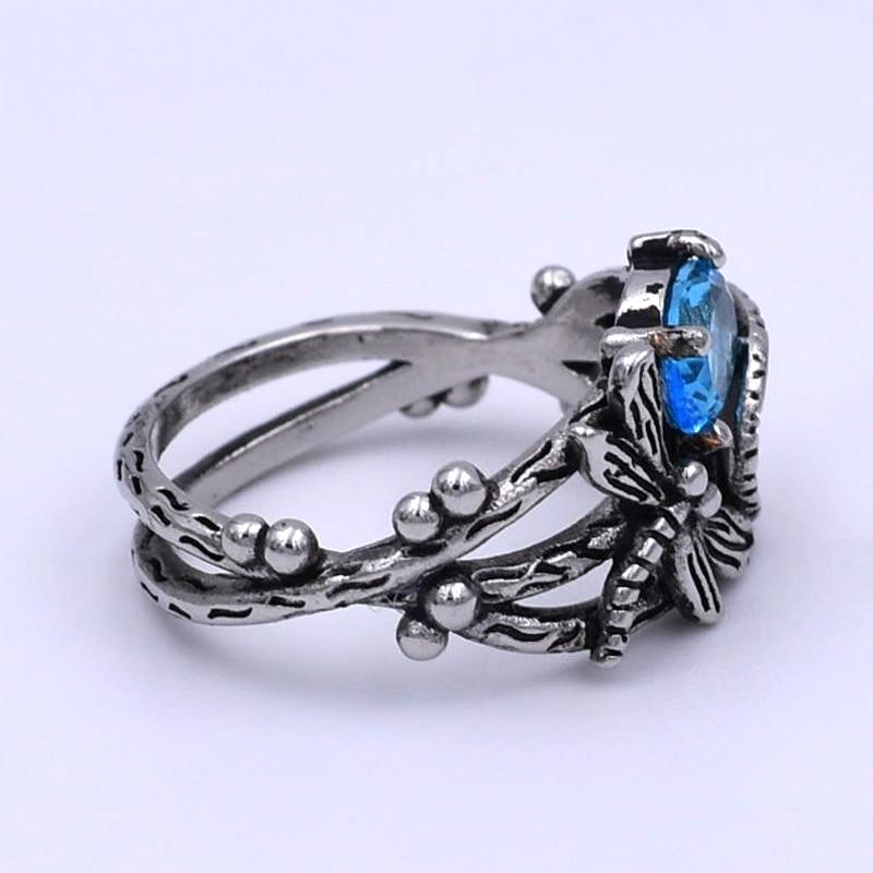 Lotus Leaf Dragonfly Ring - Floral Fawna