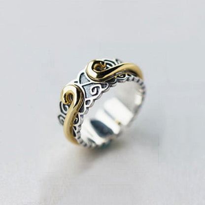 Magic Spell Sterling Silver Ring Set - Floral Fawna