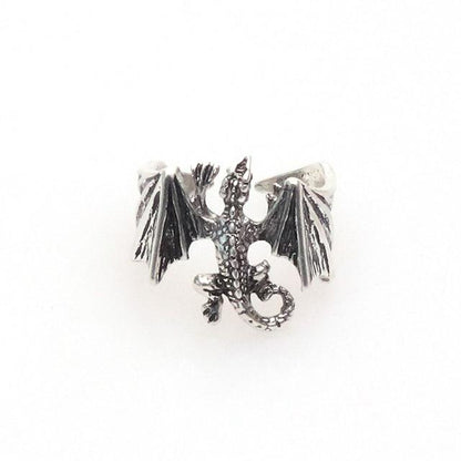 Magical Flying Dragon Ring - Floral Fawna