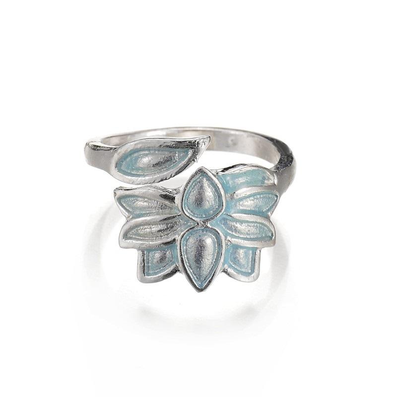 Magical Glow In The Dark Lotus Ring - Floral Fawna