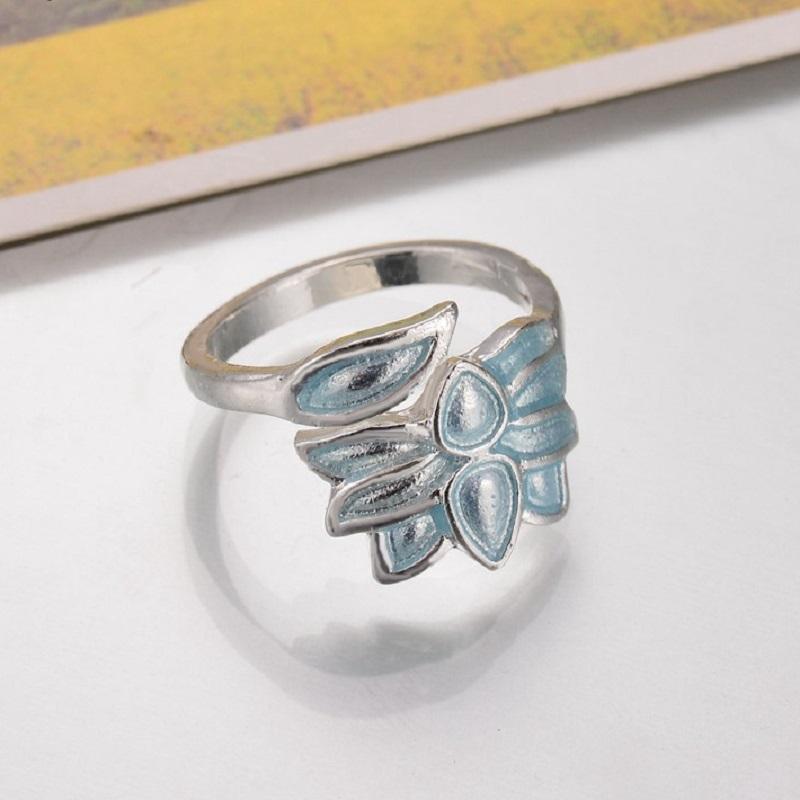 Magical Glow In The Dark Lotus Ring - Floral Fawna