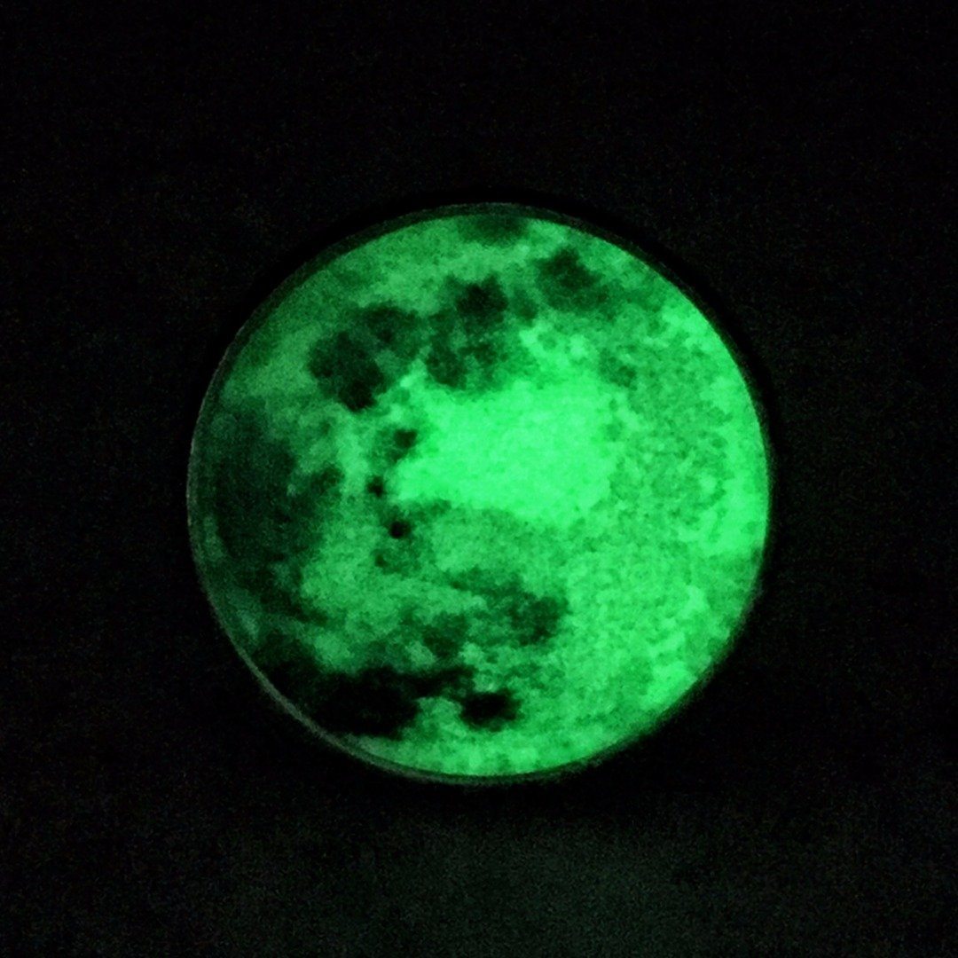 Magical Glow In The Dark Moon Ring - Floral Fawna