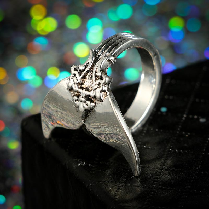 Mystical Mermaid Tail Wrap Ring - Floral Fawna