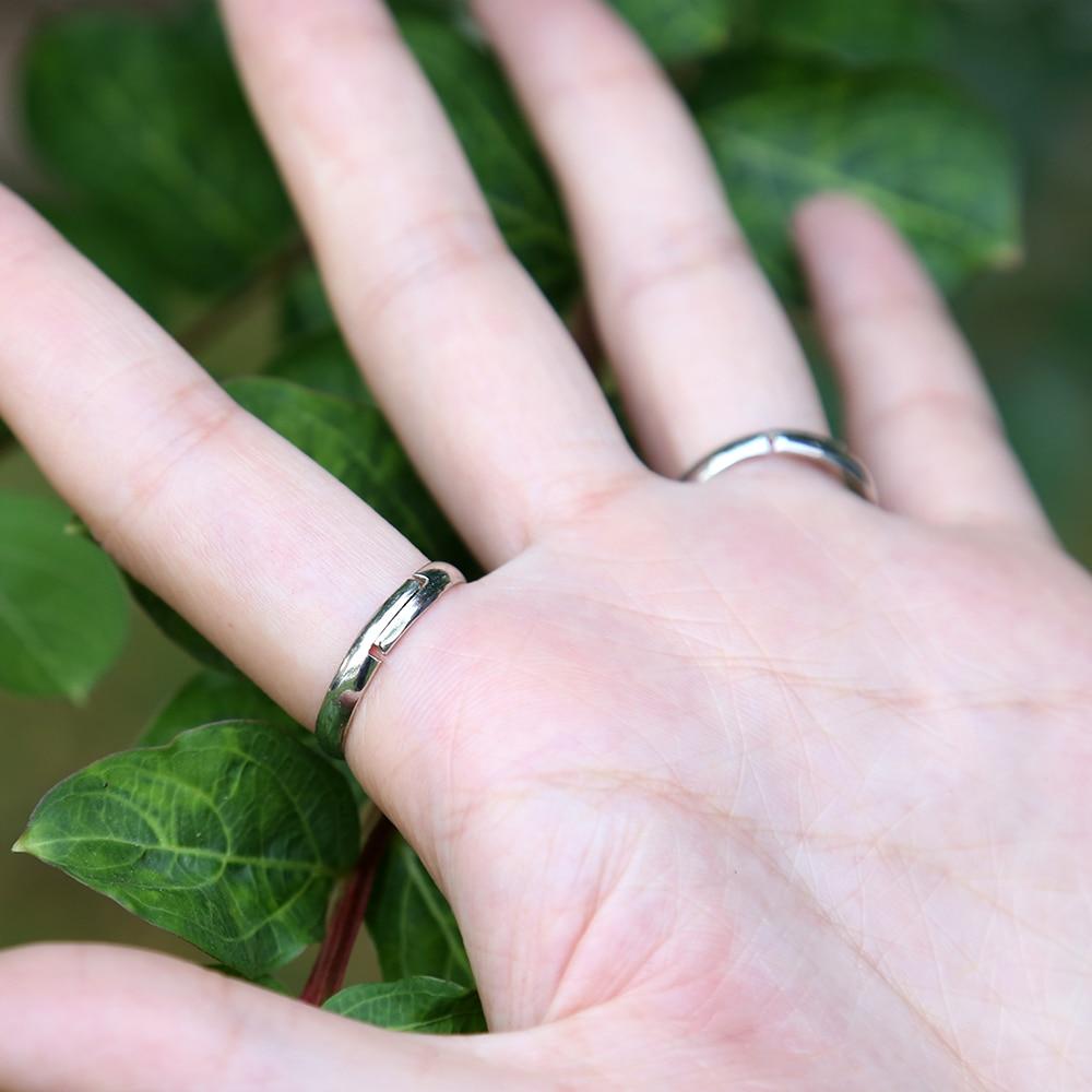 Quartz Crystal Pentagram Chain Ring - Floral Fawna