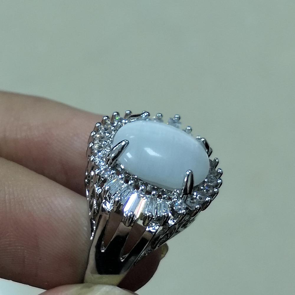 Sacred Mother Moonstone Ring - Floral Fawna