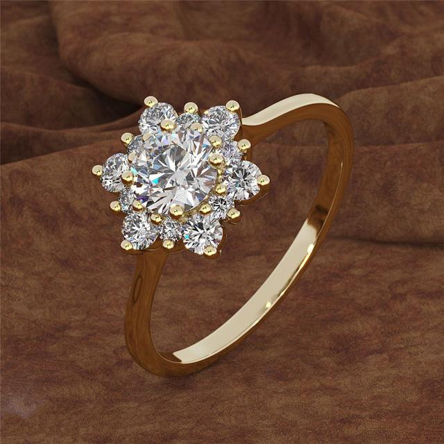 Snowflakes Princess Ring - Floral Fawna