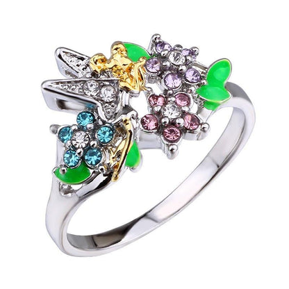 The Flower Fairy Fantasy Ring - Floral Fawna