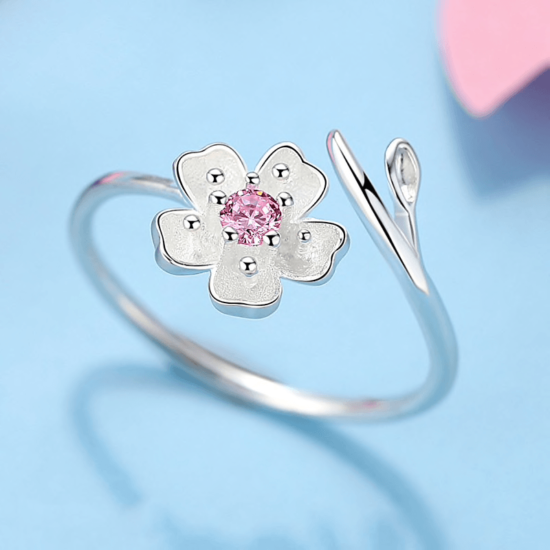 The Magnificent Cherry Blossom Ring - Floral Fawna