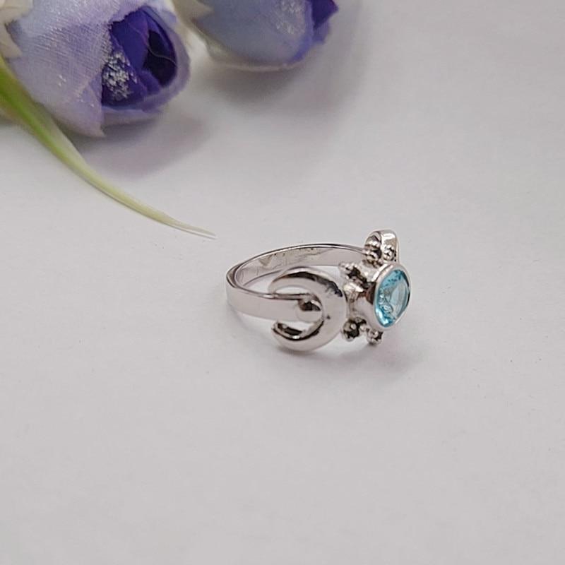 Triple Moon Goddess Ring - Floral Fawna