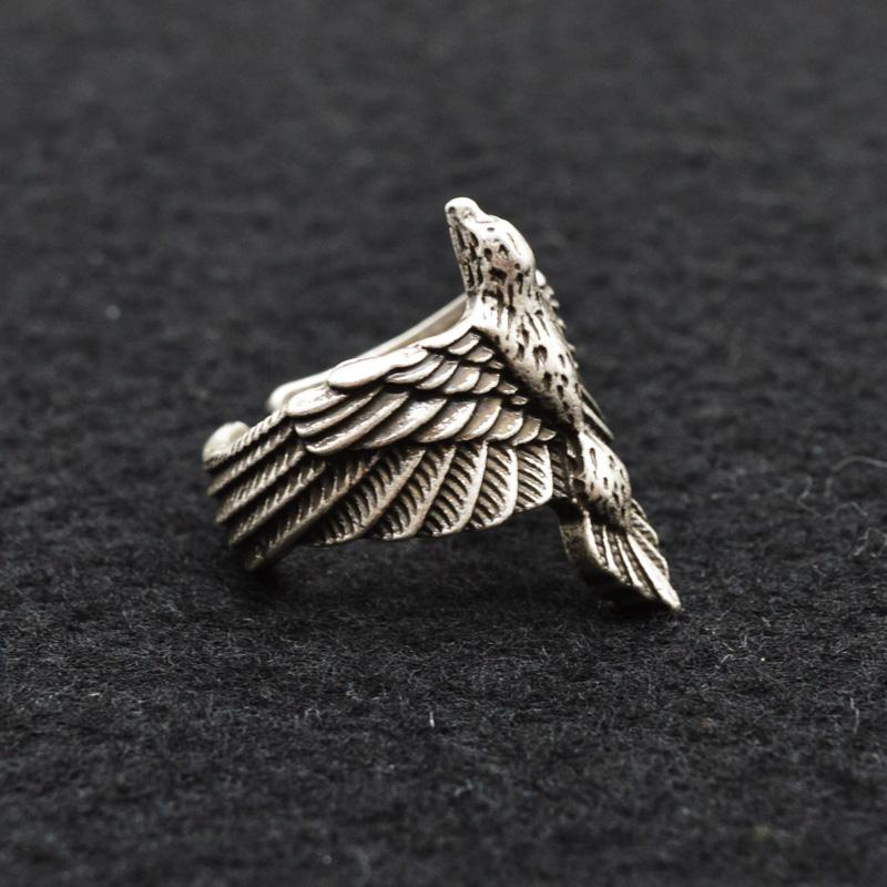 Viking Raven Wrap Ring - Floral Fawna