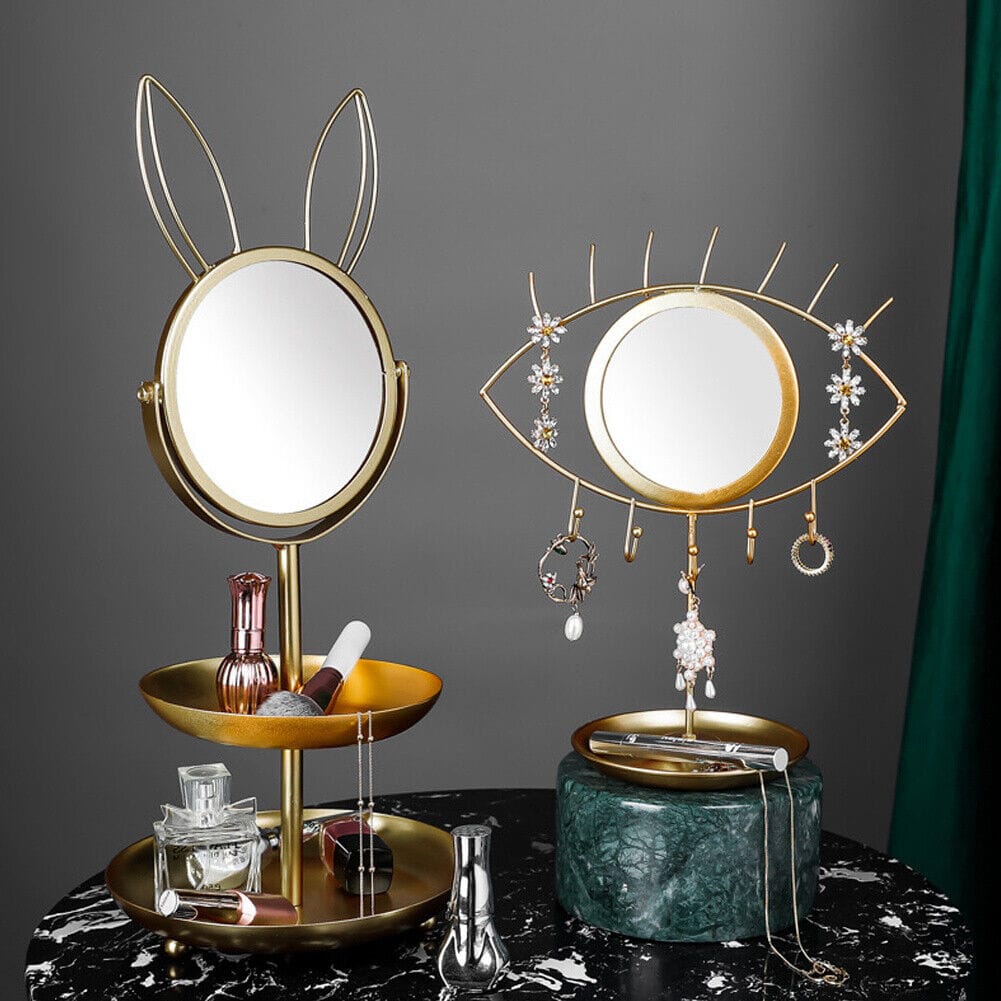 Bunny Ears Mirror - Floral Fawna