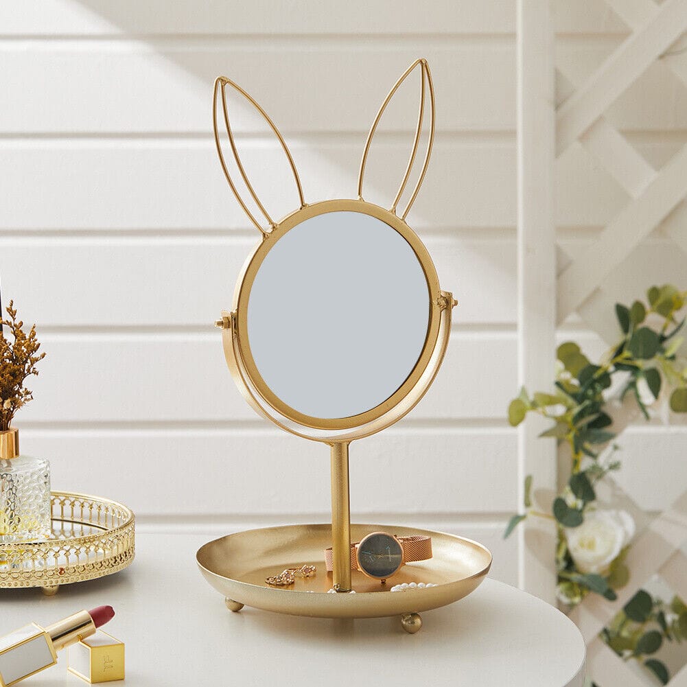 Bunny Ears Mirror - Floral Fawna