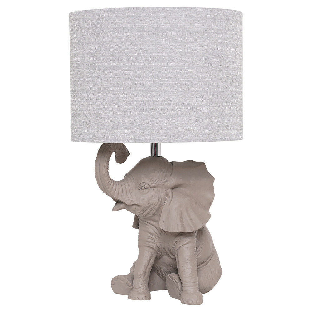 Elephant Table Lamp - Floral Fawna