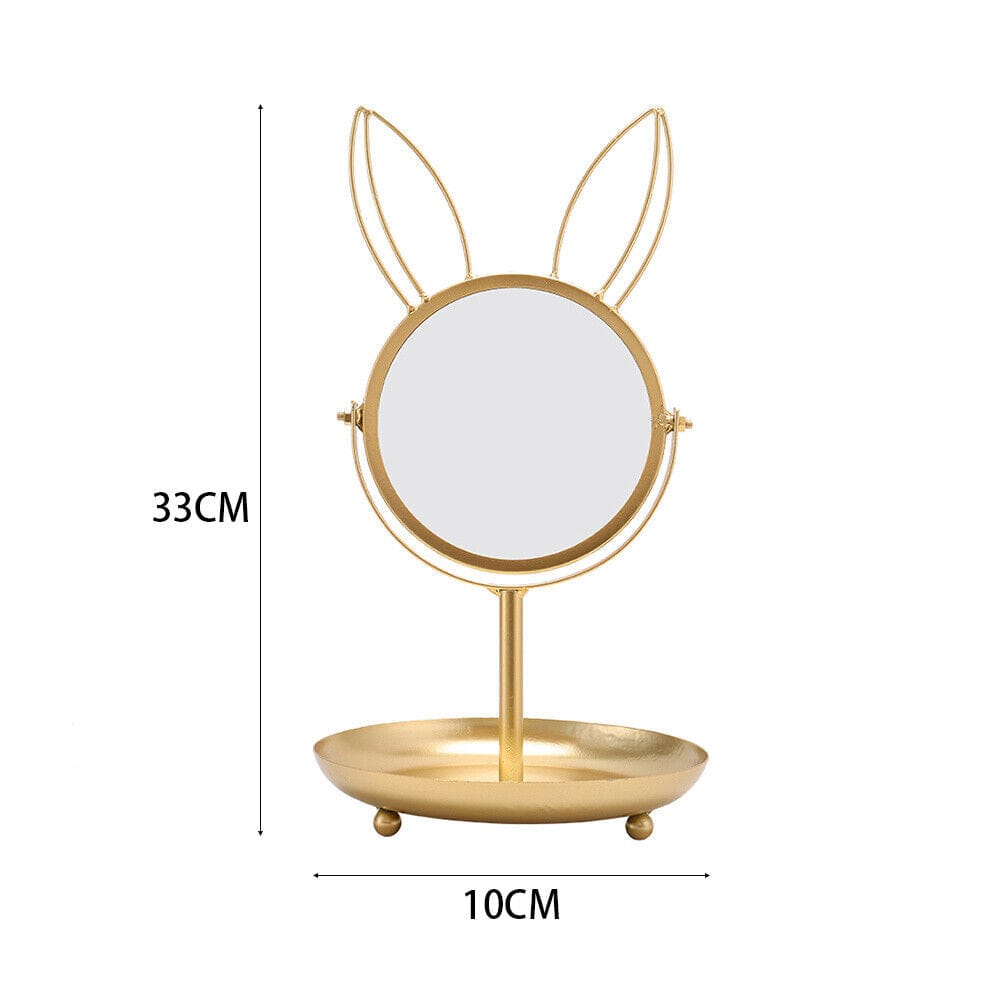 Bunny Ears Mirror - Floral Fawna